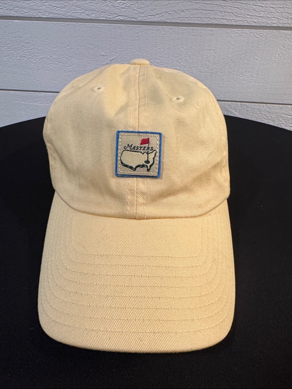 Masters Butter Yellow Baseball Cap with Logo Patch- Unisex